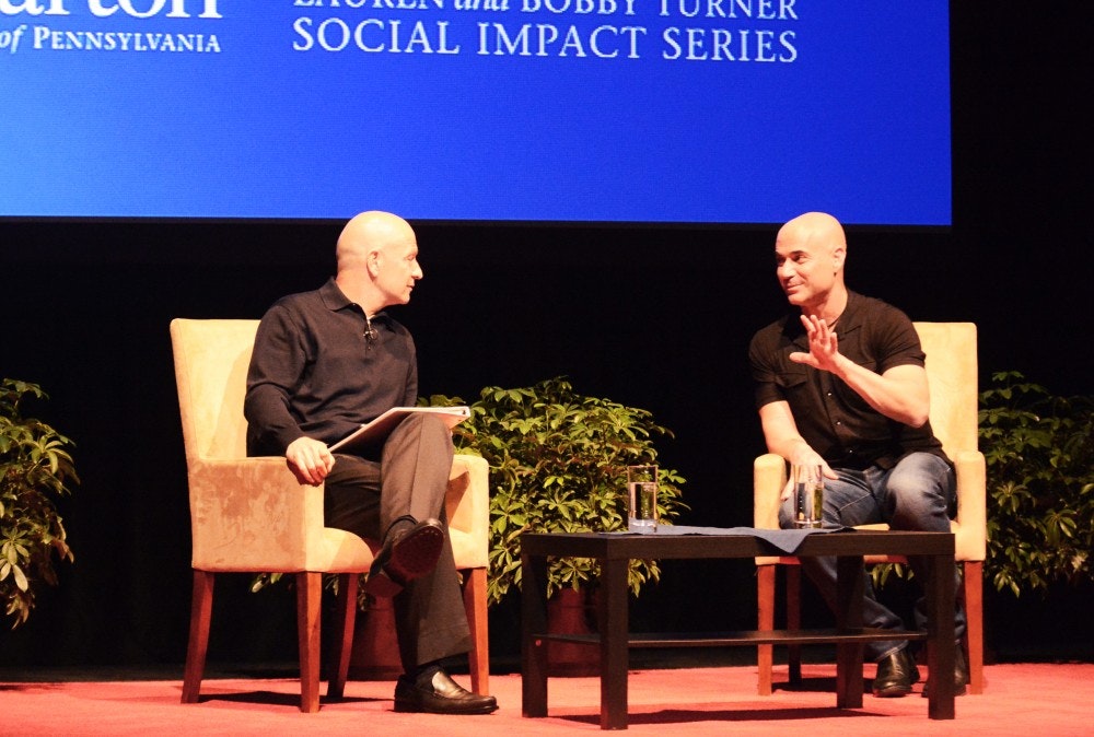 A Dialogue with Andre Agassi, Wharton University Social Impact Initiative